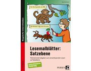 Lesemalbltter: Satzebene, Buch, 2. bis 4. Klasse