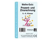 Mathe-Quiz: Prozent- und Zinsrechnung, 6. bis 8. Klasse