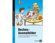 Rechen-Ausmalbilder, Buch, 1. und 2. Klasse