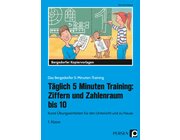Tglich 5 Minuten Training: Ziffern und ZR bis 10, Kopiervorlage, 1. Klasse