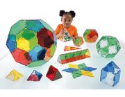 Crystal Polydron Klassenset, 184 Teile, ab 4 Jahre