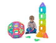 Translucent Giant Polydron Set, 60 Teile, ab 2 Jahre