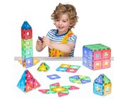 Translucent Polydron KinderMag Class Set, 96 Teile, ab 1 Jahr