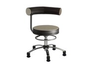 Sanus Gesundheitsstuhl  36-43 cm, Kunstleder beige/schwarz, mit Gleiter