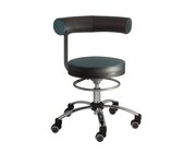 Sanus Gesundheitsstuhl  36-43 cm, Kunstleder grn/schwarz, mit Brorollen