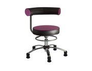 Sanus Gesundheitsstuhl  42-51 cm, Kunstleder lila/schwarz, mit Gleiter