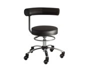 Sanus Gesundheitsstuhl 46-54 cm, Kunstleder schwarz, Rollen mit Feststeller