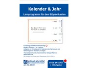 Stpselkarten 'Kalender & Jahr'