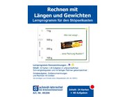 Stpselkarten 'Lngen und Gewichte'