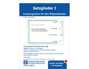 Stpselkarten 'Satzglieder I' Klasse 3