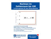 Stpselkarten Rechnen +, - bis 100