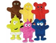 Babblarna-Handpuppen 6er Set, 0-3 Jahre