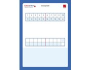 Calcutrix - 20 Magnetische Rechentafel, 1.-2. Klasse