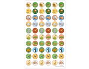 Motivationssticker Zootiere, ab 4 Jahre