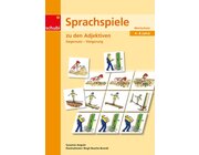 Sprachspiele zu den Adjektiven, Arbeitsmappe mit Kopiervorlagen, 4-9 Jahre