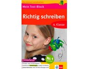 Die kleinen Lerndrachen - Mein Test-Block Rechtschreiben