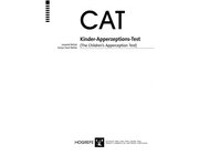 CAT,  kompletter Test, 3-10 Jahre