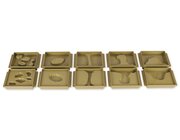 TimeTEX Schalen Land- und Wasserformen, 10 Stck
