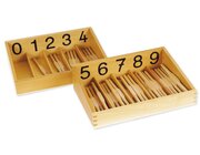 TimeTEX Spindelksten 0-9, Druckschrift