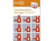 miniLK Konzentrationsbungen, Heft, Vorschule bis 2. Klasse