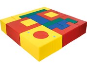 Komplett-Set: Bausteine-Satz A, 21 teilig inkl. Weichbodenbezug