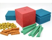 Dienes Grundsortiment in 5 Farben aus RE-Wood, Set I, 141 Teile im Karton