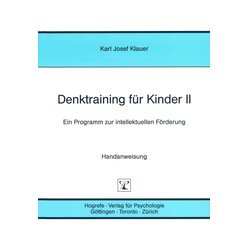Denktraining fr Kinder II, 10 bis 13 Jahre