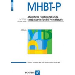 MHBT-P Münchner Hochbegabungstestbatterie für die Primarstufe (Manual)