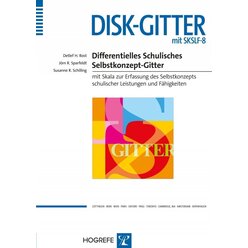 DISK-GITTER mit SKSLF-8 Differentielles Schulisches Selbstkonzept-Gitter, 7. bis 10. Klassenstufe