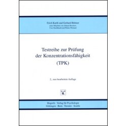 TPK Testreihe zur Prfung der Konzentrationsfhigkeit (Handanweisung)