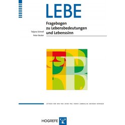 LEBE - Fragebogen zu Lebensbedeutungen und Lebenssinn, ab 16 Jahre