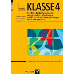 KLASSE 4 - Kombiniertes Leistungsinventar zur allgemeinen Schulleistung und fr Schullaufbahnempfehlungen