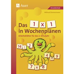 Das 1 x 1 in Wochenplnen, Klasse 2