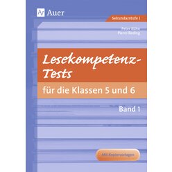 Lesekompetenz-Tests 5/6, Band 1