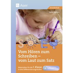 Vom Hren zum Schreiben - vom Laut zum Satz