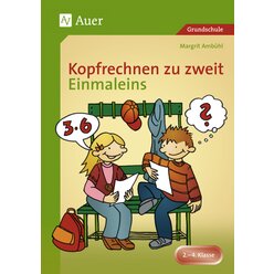 Kopfrechnen zu zweit - Einmaleins, Klasse 2-4