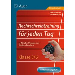 Rechtschreibtraining fr jeden Tag, Klasse 5/6