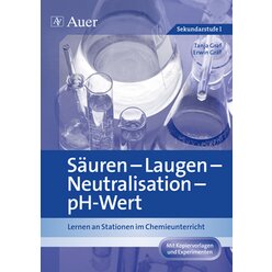 Suren - Laugen - Neutralisation - pH-Wert