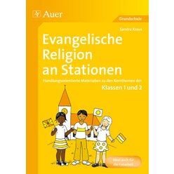 Evangelische Religion an Stationen 1/2, Buch
