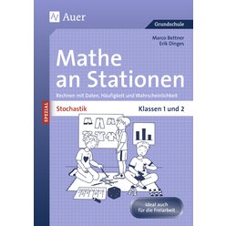 Stochastik an Stationen, Buch, 1.-2. Klasse