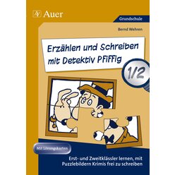 Erzhlen und Schreiben mit Detektiv Pfiffig 1/2