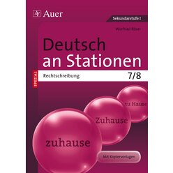 Deutsch an Stationen spezial Rechtschreibung 7-8