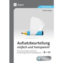 Aufsatzbeurteilung einfach und transparent 8-10