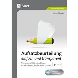 Aufsatzbeurteilung einfach und transparent 11-13