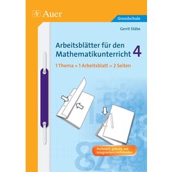 Arbeitsbltter fr den Mathematikunterricht 4