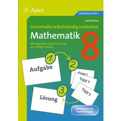 Lerninhalte selbststndig erarbeiten Mathematik 8