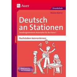 Deutsch an Stationen Buchstaben kennenlernen