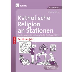 Katholische Religion an Stationen Das Kirchenjahr, Buch