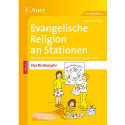 Evangelische Religion an Stationen Das Kirchenjahr, Buch, 1.-4. Klasse