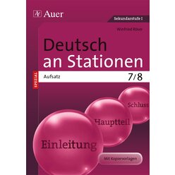 Deutsch an Stationen Spezial Aufsatz 7-8